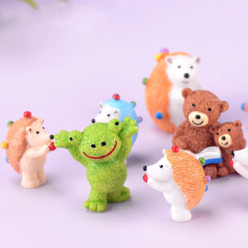 Modeling-Forest-Animals-Hedgehog-Frog-Bear-Cartoon-Anime-Figure-Home-Ornaments-DIY-Creative-Crafts-Figma-Key-Chain-Pendant-Dolls-33050810980