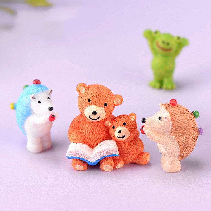 Modeling-Forest-Animals-Hedgehog-Frog-Bear-Cartoon-Anime-Figure-Home-Ornaments-DIY-Creative-Crafts-Figma-Key-Chain-Pendant-Dolls-33050810980