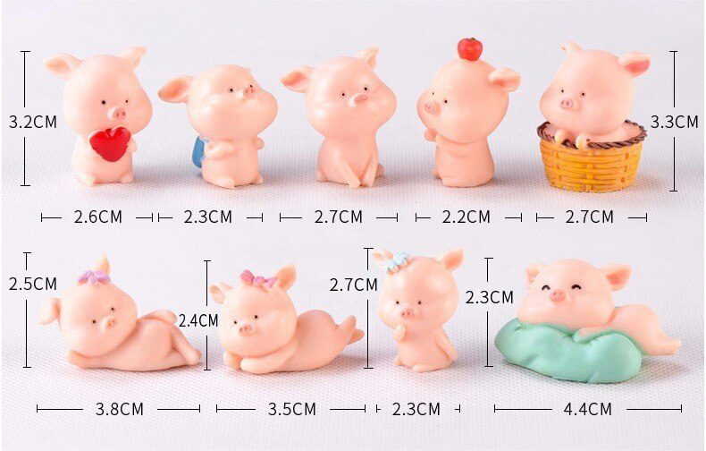 Playing-Angel-Baby-Pig-Souvenirs-Mini-Animal-Craft-Bonsai-Decor-Miniature-Home-Ornament-Gift-Fairy-Garden-Decoration-DIY-32955553910