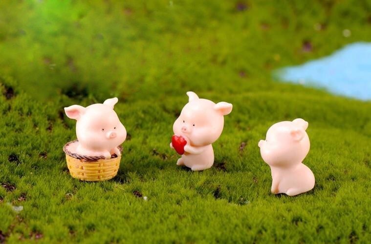 Playing-Angel-Baby-Pig-Souvenirs-Mini-Animal-Craft-Bonsai-Decor-Miniature-Home-Ornament-Gift-Fairy-Garden-Decoration-DIY-32955553910