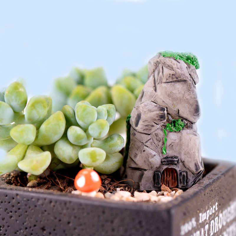 Resin Crafts Stone Castle Model Micro Fairy Garden Miniature Lovely Realistic Building DIY Accessories Decoration Resin Crafts Stone Castle Model Micro Fairy Garden Miniature Lovely Realistic Building Diy Accessories Decoration