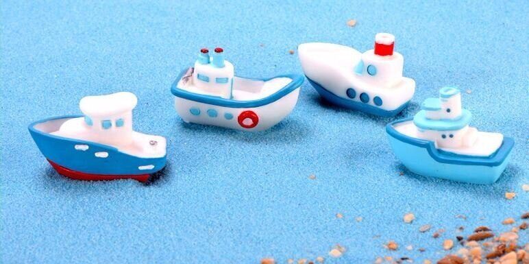 Yacht-Mediterranean-Sea-boat-Model-Figurine-Aquarium-Ornament-Craft-Decor-Miniature-Home-Fairy-Garden-Decoration-DIY-Accessories-32920593379