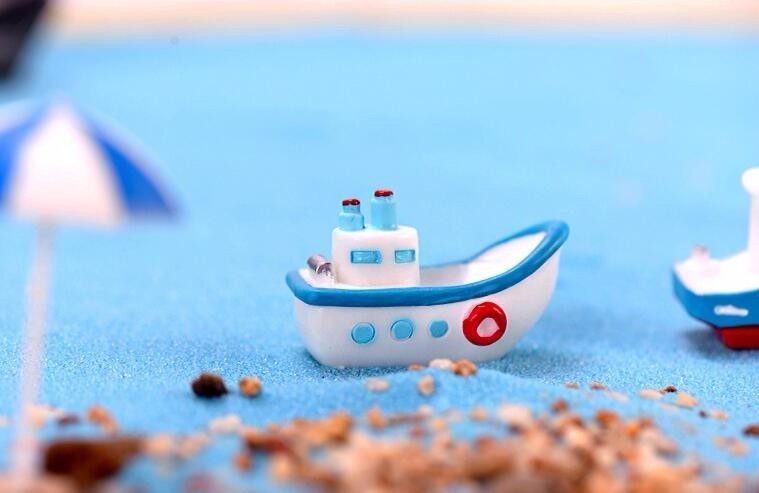 Yacht-Mediterranean-Sea-boat-Model-Figurine-Aquarium-Ornament-Craft-Decor-Miniature-Home-Fairy-Garden-Decoration-DIY-Accessories-32920593379