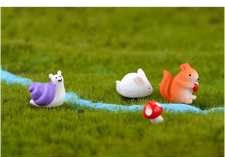 ZOCDOU-6-Pieces-Lovely-Mouse-Rabbit-Snail-Squirrel-Small-Statue-Little-Figurine-Crafts-Figure-Ornament-Miniatures-Decoration-4000104940357