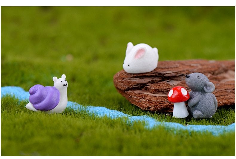 ZOCDOU-6-Pieces-Lovely-Mouse-Rabbit-Snail-Squirrel-Small-Statue-Little-Figurine-Crafts-Figure-Ornament-Miniatures-Decoration-4000104940357