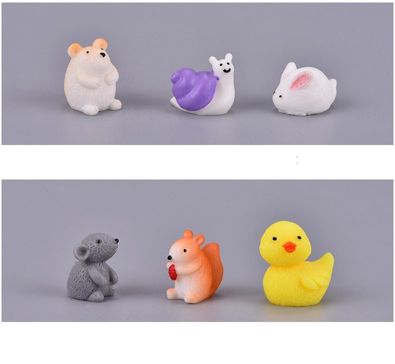 ZOCDOU-6-Pieces-Lovely-Mouse-Rabbit-Snail-Squirrel-Small-Statue-Little-Figurine-Crafts-Figure-Ornament-Miniatures-Decoration-4000104940357