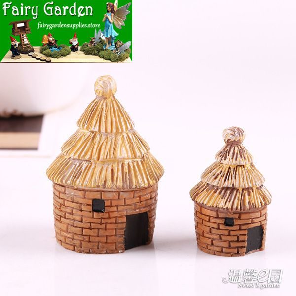 Mini Fairy Garden Cottage Micro Landscape Miniature Garden Fairy Garden Ornament Resin House Big Small Thatched Cottage DIY Assemble Small Fairy Garden Decoration Fairy Garden Accessories Toys Room Decor Mini Fairy Garden Cottage Micro Landscape Miniature Garden Fairy Garden Ornament Resin House Big Small Thatched Cottage Diy Assemble Small Fairy Garden Decoration Fairy Garden Accessories Toys Room Decor