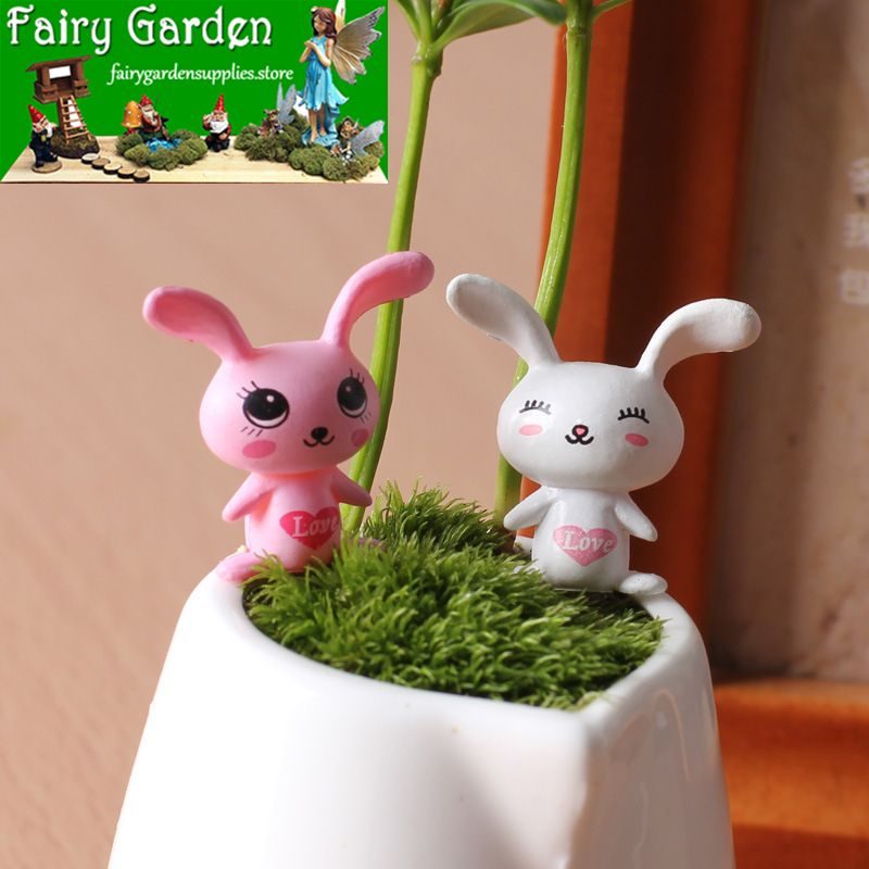 Mini Moss Fairy Garden Animals Pot Bonsai Micro Landscape Miniature Garden Terrariums Fairy Garden Decoration Wholesale Fairy Garden Accessories Supplies Lovely Mini Love Big Ears Rabbit DIY Assemble Small Kids Toys Mini Moss Fairy Garden Animals Pot Bonsai Micro Landscape Miniature Garden Terrariums Fairy Garden Decoration Wholesale Fairy Garden Accessories Supplies Lovely Mini Love Big Ears Rabbit Diy Assemble Small Kids Toys