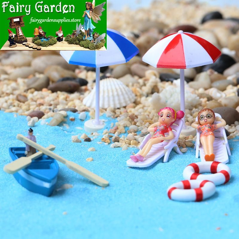 Mini Fairy Garden Boat Resin Figurines Terrariums Miniature Garden Bonsai Fairy Garden Decoration Artificial Sunshade Beach Chair Boat Anchor Life Buoy Girl Doll Seascape Fish Tank DIY Home Fairy Garden Accessories Aquarium Mini Fairy Garden Boat Resin Figurines Terrariums Miniature Garden Bonsai Fairy Garden Decoration Artificial Sunshade Beach Chair Boat Anchor Life Buoy Girl Doll Seascape Fish Tank Diy Home Fairy Garden Accessories Aquarium