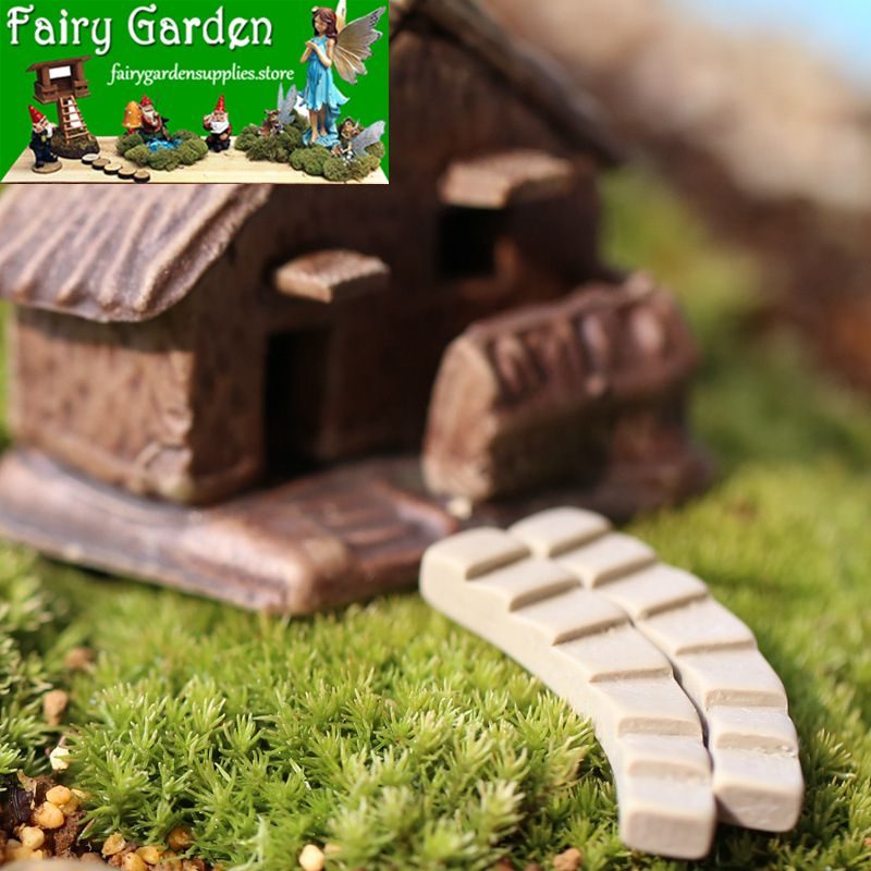 Mini Fairy Garden Supplies Micro Landscape Miniature Garden Indoor Fairy Garden Decoration Wholesale Fairy Garden Accessories Small Stairs Ladder Resin Road Mini Fairy Garden Supplies Micro Landscape Miniature Garden Indoor Fairy Garden Decoration Wholesale Fairy Garden Accessories Small Stairs Ladder Resin Road