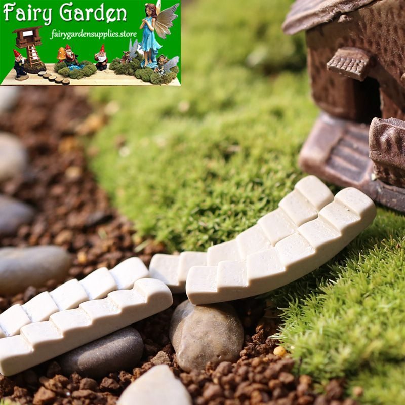 Mini Fairy Garden Supplies Micro Landscape Miniature Garden Indoor Fairy Garden Decoration Wholesale Fairy Garden Accessories Small Stairs Ladder Resin Road Mini Fairy Garden Supplies Micro Landscape Miniature Garden Indoor Fairy Garden Decoration Wholesale Fairy Garden Accessories Small Stairs Ladder Resin Road