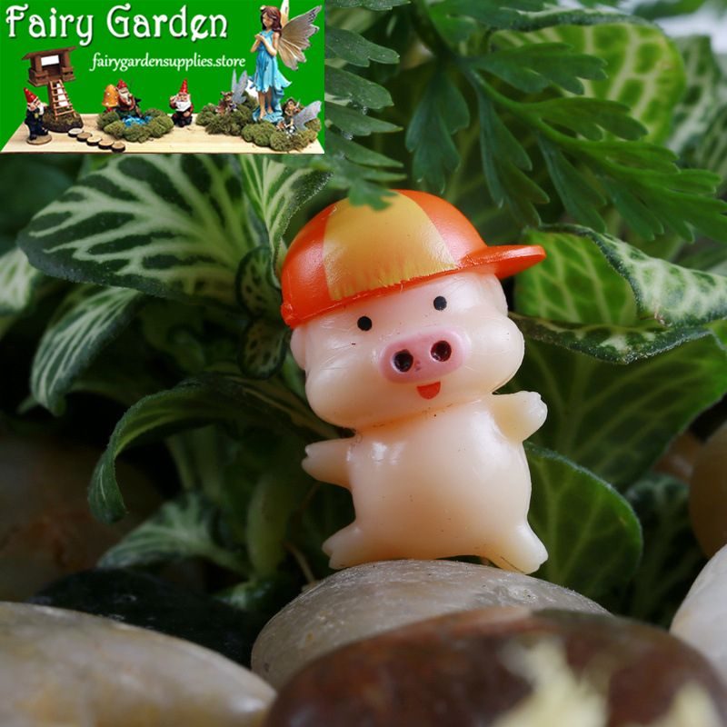 Mini Fairy Garden Animals Micro Landscape Miniature Garden Material Cartoon Lovely McDull Pig DIY Ecology Bottle Fairy Garden Decoration Fairy Garden Accessories Mini Fairy Garden Animals Micro Landscape Miniature Garden Material Cartoon Lovely Mcdull Pig Diy Ecology Bottle Fairy Garden Decoration Fairy Garden Accessories