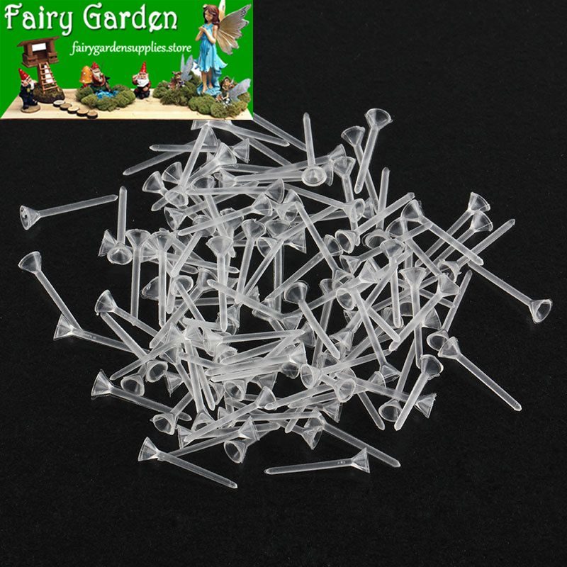 Miniature Fairy Garden Decoration Fairy Garden Accessories Fixed Needle Doll Stick Essential Plastic Pin 100 Pcs Miniature Fairy Garden Decoration Fairy Garden Accessories Fixed Needle Doll Stick Essential Plastic Pin 100 Pcs