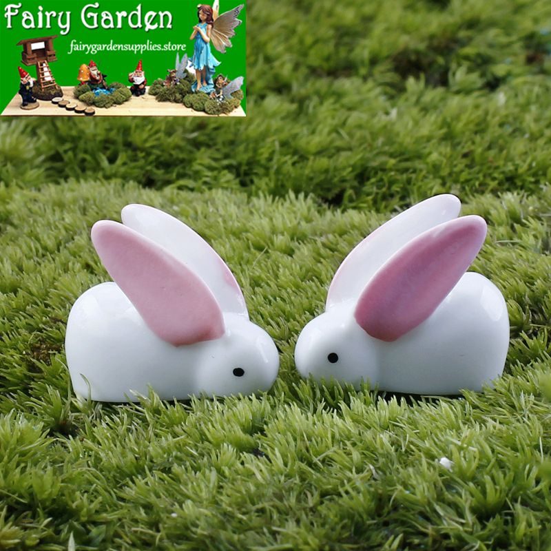 Small White Rabbit Bunnies Tuzki Big Ears Bunnies Cheap Fairy Garden Supplies Micro Landscape Miniature Garden Wholesale Fairy Garden Kits Accessories Resin Terrariums Fairy Garden Decoration Small White Rabbit Bunnies Tuzki Big Ears Bunnies Cheap Fairy Garden Supplies Micro Landscape Miniature Garden Wholesale Fairy Garden Kits Accessories Resin Terrariums Fairy Garden Decoration