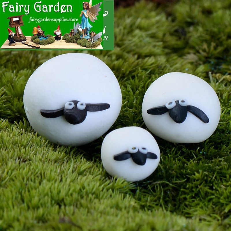 Mini Fairy Garden Animals Resin Sheep Figurine Indoor Micro Landscape Miniature Garden Fairy Garden Decoration Wholesale Fairy Garden Accessories Supplies Kids Doll Gift Mini Fairy Garden Animals Resin Sheep Figurine Indoor Micro Landscape Miniature Garden Fairy Garden Decoration Wholesale Fairy Garden Accessories Supplies Kids Doll Gift