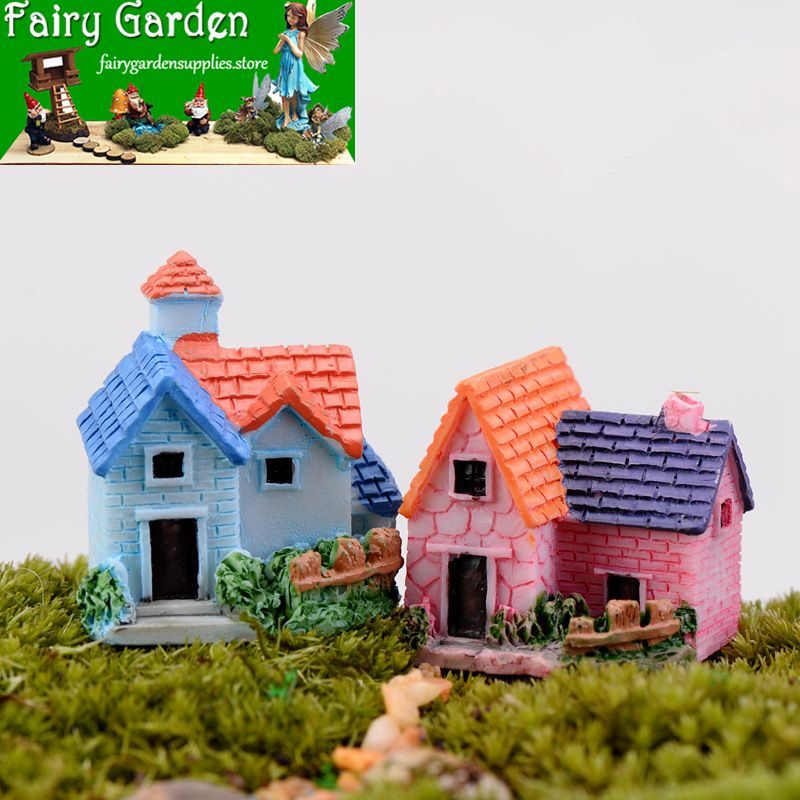 Miniature Fairy Garden Rural Villa Small House Pot Bonsai Fairy Garden Micro Landscape Miniature Garden Resin Castle Fairy Garden Decoration Terrariums Fairy Garden Accessories Miniature Fairy Garden Rural Villa Small House Pot Bonsai Fairy Garden Micro Landscape Miniature Garden Resin Castle Fairy Garden Decoration Terrariums Fairy Garden Accessories