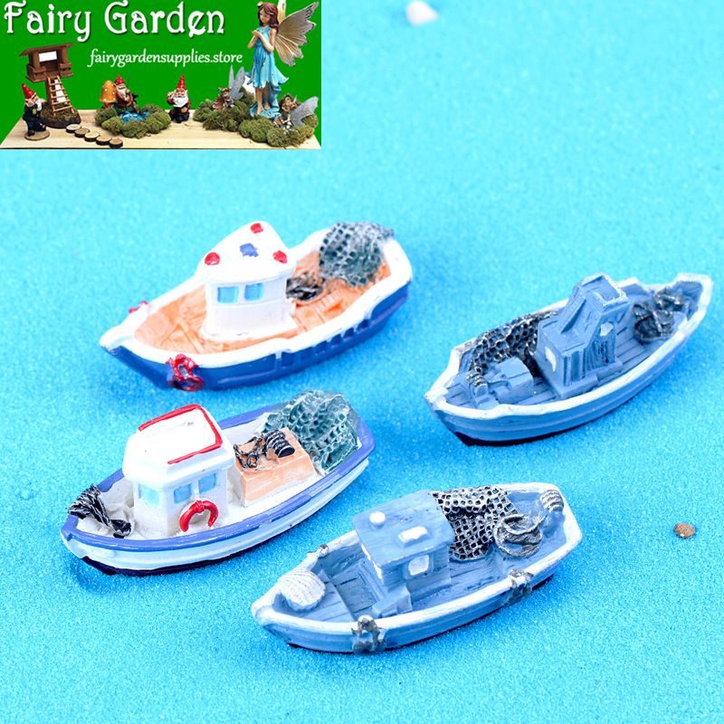 Mediterranean Sea Style Seaside Fishing Boat Small Boat Landscaping Fairy Garden Ornament Aquarium Emulational Fairy Garden Decoration Fairy Garden Accessories Yacht Small Boat Mediterranean Sea Style Seaside Fishing Boat Small Boat Landscaping Fairy Garden Ornament Aquarium Emulational Fairy Garden Decoration Fairy Garden Accessories Yacht Small Boat