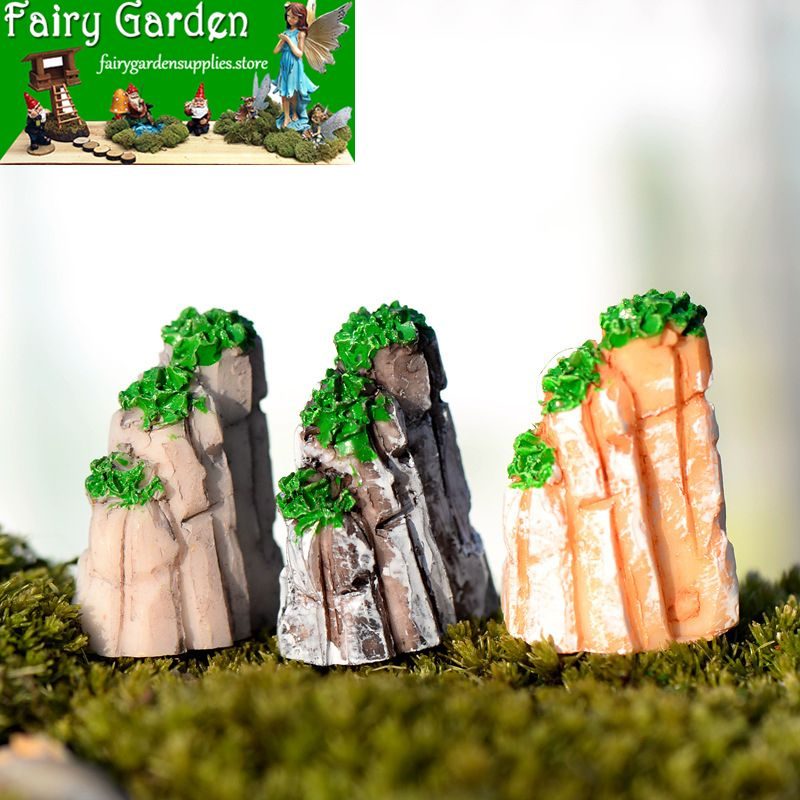 Pot Bonsai Moss Fairy Garden Rockery Micro Landscape Miniature Garden Fairy Garden Decoration Terrariums Fairy Garden Accessories Ecology Bottle Three-colour Landscaping Rockery Succulent Plants Pot Small Resin Mountain Pot Bonsai Moss Fairy Garden Rockery Micro Landscape Miniature Garden Fairy Garden Decoration Terrariums Fairy Garden Accessories Ecology Bottle Three-colour Landscaping Rockery Succulent Plants Pot Small Resin Mountain
