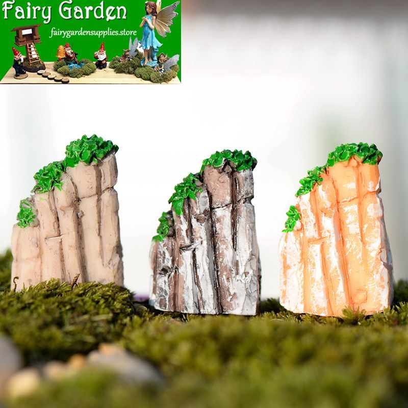 Pot Bonsai Moss Fairy Garden Rockery Micro Landscape Miniature Garden Fairy Garden Decoration Terrariums Fairy Garden Accessories Ecology Bottle Three-colour Landscaping Rockery Succulent Plants Pot Small Resin Mountain Pot Bonsai Moss Fairy Garden Rockery Micro Landscape Miniature Garden Fairy Garden Decoration Terrariums Fairy Garden Accessories Ecology Bottle Three-colour Landscaping Rockery Succulent Plants Pot Small Resin Mountain