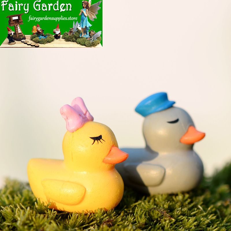 Resin Moss Fairy Garden Mini Duck Micro Landscape Miniature Garden Pot Bonsai Fairy Garden Ornament Lovers Duck Doll Diy Assemble Toys Terrariums Fairy Garden Decoration Aquarium Fairy Garden Accessories Resin Moss Fairy Garden Mini Duck Micro Landscape Miniature Garden Pot Bonsai Fairy Garden Ornament Lovers Duck Doll Diy Assemble Toys Terrariums Fairy Garden Decoration Aquarium Fairy Garden Accessories