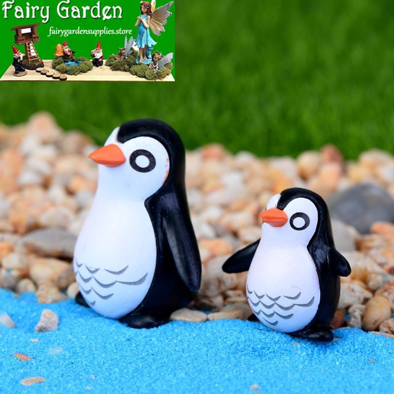 Mini Fairy Garden Animals Pot Bonsai Micro Landscape Miniature Garden Fairy Garden Ornament Penguin Father and Son Doll DIY Small Fairy Garden Decoration Terrariums Fairy Garden Accessories Toys Mini Fairy Garden Animals Pot Bonsai Micro Landscape Miniature Garden Fairy Garden Ornament Penguin Father And Son Doll Diy Small Fairy Garden Decoration Terrariums Fairy Garden Accessories Toys