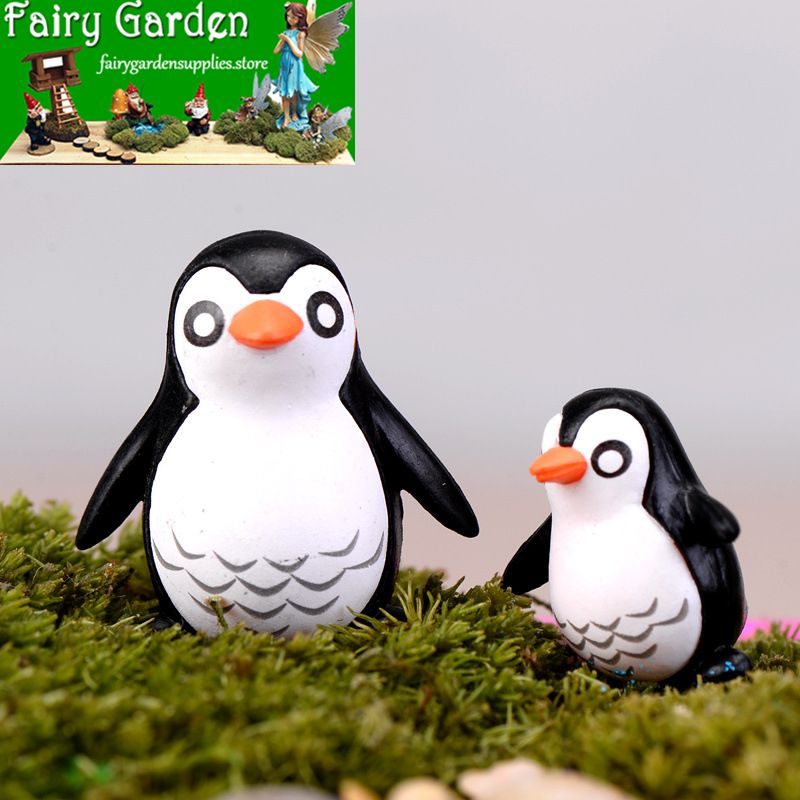 Mini Fairy Garden Animals Pot Bonsai Micro Landscape Miniature Garden Fairy Garden Ornament Penguin Father and Son Doll DIY Small Fairy Garden Decoration Terrariums Fairy Garden Accessories Toys Mini Fairy Garden Animals Pot Bonsai Micro Landscape Miniature Garden Fairy Garden Ornament Penguin Father And Son Doll Diy Small Fairy Garden Decoration Terrariums Fairy Garden Accessories Toys