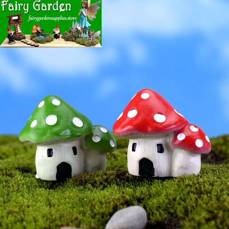 Fairy Garden Mushroom House Micro Landscape Miniature Fairy Garden Decoration Fairy Garden Accessories Mediterranean Sea Style Mushroom Castle Terrarium Bonsai Fairy House Fairy Garden Mushroom House Micro Landscape Miniature Fairy Garden Decoration Fairy Garden Accessories Mediterranean Sea Style Mushroom Castle Terrarium Bonsai Fairy House