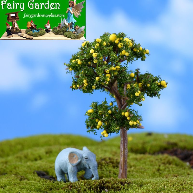Fairy Garden Plants Artificial Trees Flower Material Mini Fairy Garden Accessories Ornament Landscaping Cherry Tree Apple Tree Orange Tree Hawthorn Fairy Garden Plants Artificial Trees Flower Material Mini Fairy Garden Accessories Ornament Landscaping Cherry Tree Apple Tree Orange Tree Hawthorn