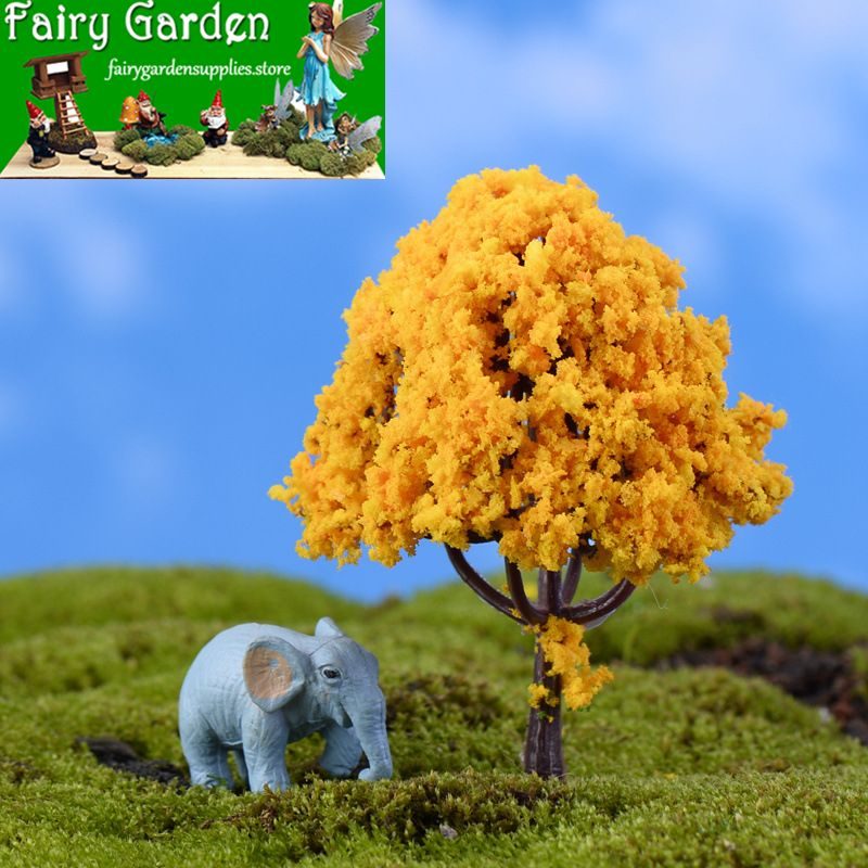 Fairy Garden Plants Artificial Trees Flower Material Mini Fairy Garden Accessories Ornament Landscaping Cherry Tree Apple Tree Orange Tree Hawthorn Fairy Garden Plants Artificial Trees Flower Material Mini Fairy Garden Accessories Ornament Landscaping Cherry Tree Apple Tree Orange Tree Hawthorn