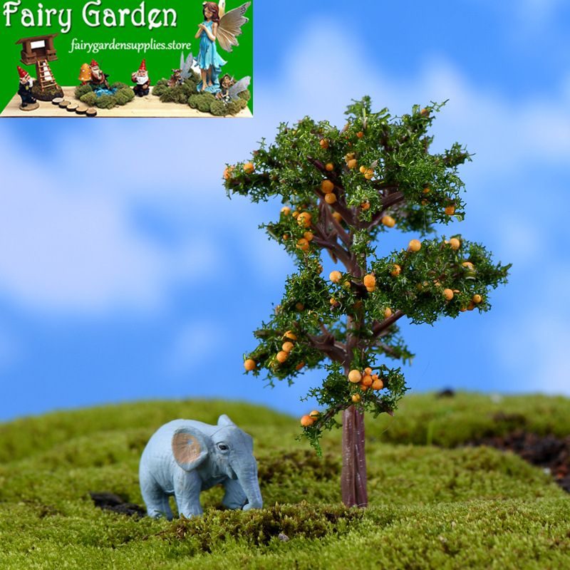 Fairy Garden Plants Artificial Trees Flower Material Mini Fairy Garden Accessories Ornament Landscaping Cherry Tree Apple Tree Orange Tree Hawthorn Fairy Garden Plants Artificial Trees Flower Material Mini Fairy Garden Accessories Ornament Landscaping Cherry Tree Apple Tree Orange Tree Hawthorn