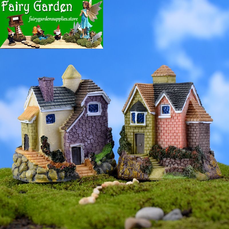 Mini Castle Fairy Garden Miniatures Castles Terrarium Fairy Garden Decoration Figurines Miniature Garden Decoration Miniature Fairy Figurines Wholesale Fairy Garden Accessories Supplies Resin Villa Small House Model Mini Castle Fairy Garden Miniatures Castles Terrarium Fairy Garden Decoration Figurines Miniature Garden Decoration Miniature Fairy Figurines Wholesale Fairy Garden Accessories Supplies Resin Villa Small House Model
