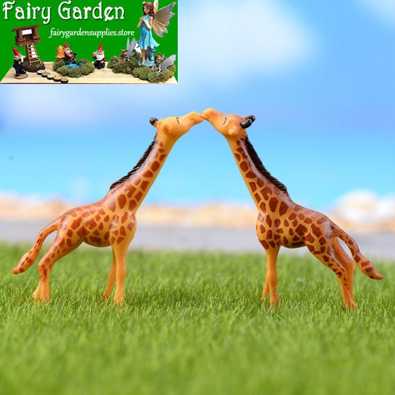Mini Fairy Garden Animals Micro Landscape Pot Bonsai Miniature Garden Decorate Fairy Garden Decoration Terrariums Fairy Garden Accessories Supplies Toy Figurine Big Lovely Giraffe Mini Fairy Garden Animals Micro Landscape Pot Bonsai Miniature Garden Decorate Fairy Garden Decoration Terrariums Fairy Garden Accessories Supplies Toy Figurine Big Lovely Giraffe