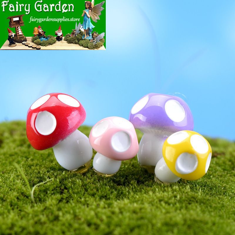 Resin Small Mushroom 4Color Mushroom Indoor Fairy Garden Supplies Micro Landscape Miniature Garden Pot Bonsai Fairy Garden Decoration Wholesale Fairy Garden Accessories Mushroom Resin Small Mushroom 4Color Mushroom Indoor Fairy Garden Supplies Micro Landscape Miniature Garden Pot Bonsai Fairy Garden Decoration Wholesale Fairy Garden Accessories Mushroom