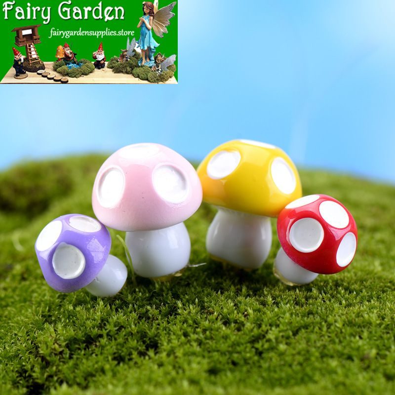 Resin Small Mushroom 4Color Mushroom Indoor Fairy Garden Supplies Micro Landscape Miniature Garden Pot Bonsai Fairy Garden Decoration Wholesale Fairy Garden Accessories Mushroom Resin Small Mushroom 4Color Mushroom Indoor Fairy Garden Supplies Micro Landscape Miniature Garden Pot Bonsai Fairy Garden Decoration Wholesale Fairy Garden Accessories Mushroom