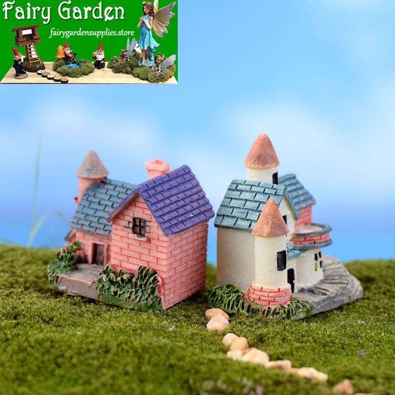 Mini Fairy Garden Building Pot Bonsai Micro Landscape Miniature Garden Fleshy Flowerpot Decorate Terrariums Fairy Garden Decoration Wholesale Fairy Garden Accessories Supplies Mini Tile Villa Small House Model Mini Fairy Garden Building Pot Bonsai Micro Landscape Miniature Garden Fleshy Flowerpot Decorate Terrariums Fairy Garden Decoration Wholesale Fairy Garden Accessories Supplies Mini Tile Villa Small House Model