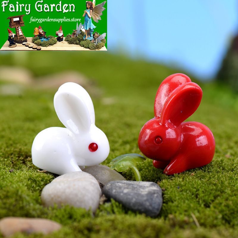 Indoor Mini Wholesale Fairy Garden Accessories Supplies Micro Landscape Miniature Garden Material Resin Red White Rabbit Doll Diy Assemble Toys Small Container Fairy Garden Decoration Animals Figurines Terrariums Fairy Garden Accessories Indoor Mini Wholesale Fairy Garden Accessories Supplies Micro Landscape Miniature Garden Material Resin Red White Rabbit Doll Diy Assemble Toys Small Container Fairy Garden Decoration Animals Figurines Terrariums Fairy Garden Accessories