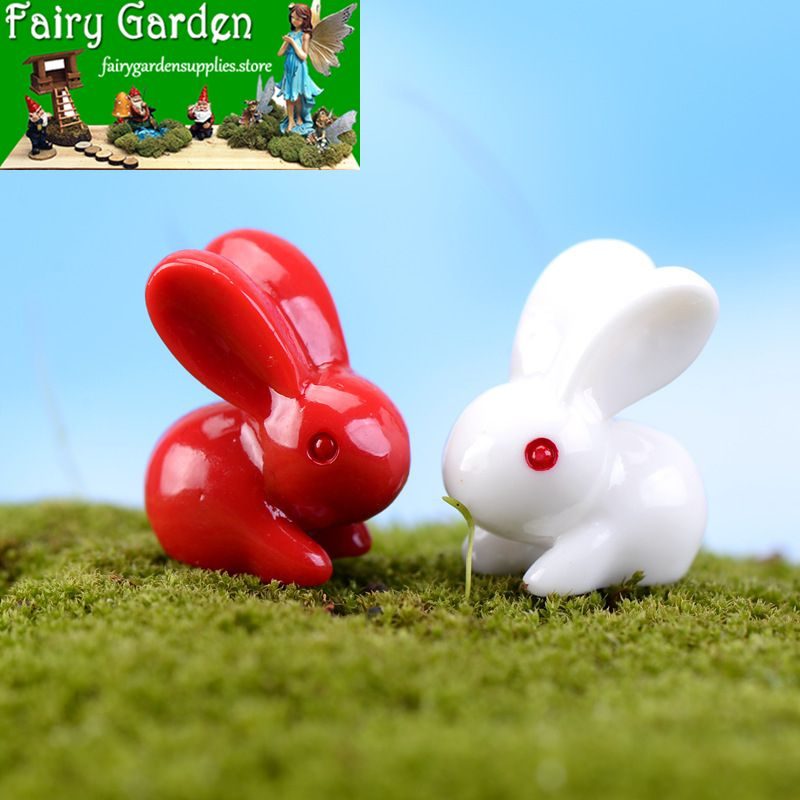 Indoor Mini Wholesale Fairy Garden Accessories Supplies Micro Landscape Miniature Garden Material Resin Red White Rabbit Doll Diy Assemble Toys Small Container Fairy Garden Decoration Animals Figurines Terrariums Fairy Garden Accessories Indoor Mini Wholesale Fairy Garden Accessories Supplies Micro Landscape Miniature Garden Material Resin Red White Rabbit Doll Diy Assemble Toys Small Container Fairy Garden Decoration Animals Figurines Terrariums Fairy Garden Accessories