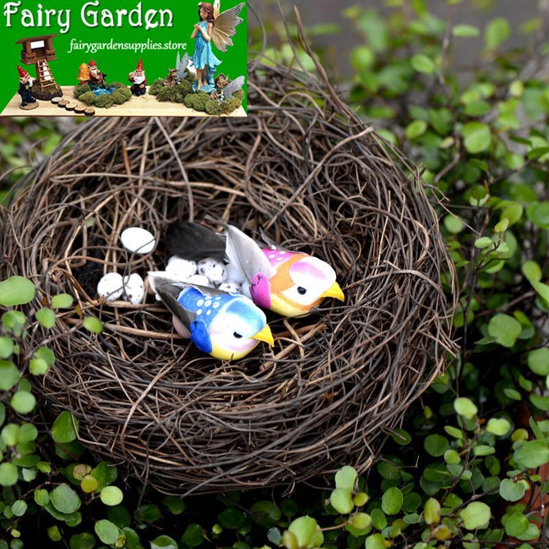 Mini Fairy Garden Animals Birds Nest Resin Eggs Pot Bonsai Micro Landscape Miniature Garden Terrariums Fairy Garden Decoration Wholesale Fairy Garden Accessories Tree DIY Material Decorate Landscaping Emulational Small Birds Mini Fairy Garden Animals Birds Nest Resin Eggs Pot Bonsai Micro Landscape Miniature Garden Terrariums Fairy Garden Decoration Wholesale Fairy Garden Accessories Tree Diy Material Decorate Landscaping Emulational Small Birds