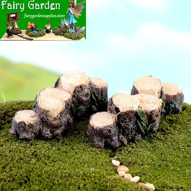 Miniature Garden Decorate Fairy Garden Decoration Stump Bridge Fairy Garden Accessories Comic Cartoon Emulational Stub Bridge Miniature Garden Decorate Fairy Garden Decoration Stump Bridge Fairy Garden Accessories Comic Cartoon Emulational Stub Bridge
