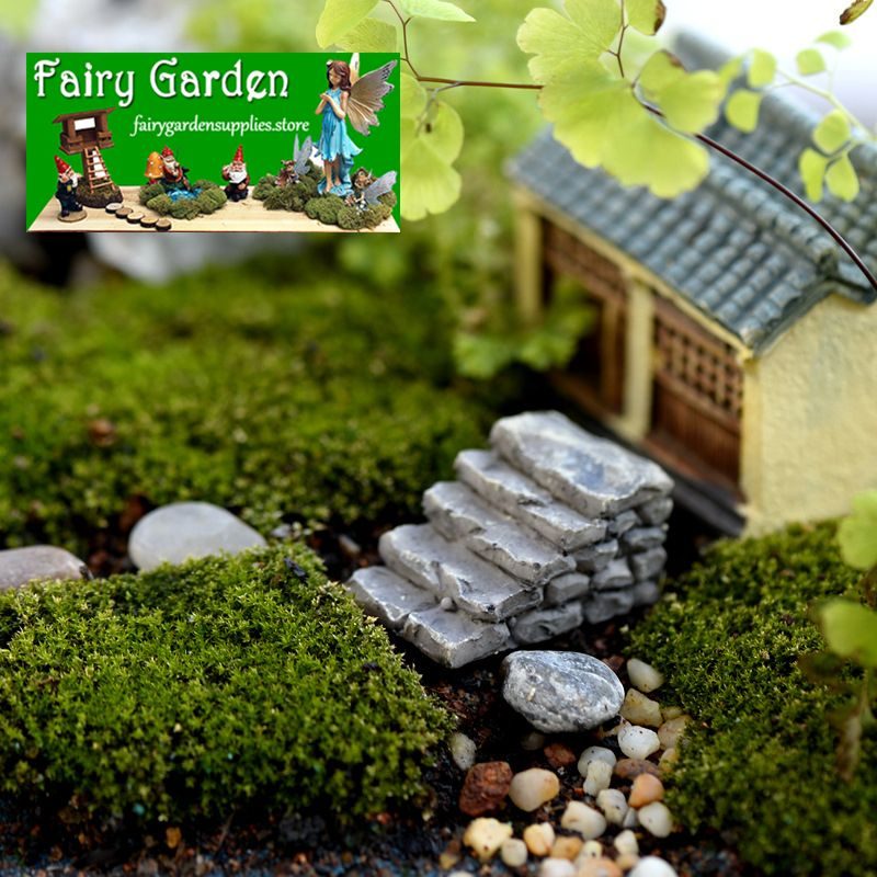Terrariums Bonsai Stone Steps Small Stairs Road Stairs Moss and Lichen Fairy Garden Micro Landscape Miniature Garden Fairy Garden Decoration Fairy Garden Accessories Resin Arts and Crafts Terrariums Bonsai Stone Steps Small Stairs Road Stairs Moss And Lichen Fairy Garden Micro Landscape Miniature Garden Fairy Garden Decoration Fairy Garden Accessories Resin Arts And Crafts