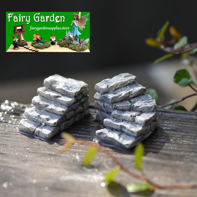 Terrariums Bonsai Stone Steps Small Stairs Road Stairs Moss and Lichen Fairy Garden Micro Landscape Miniature Garden Fairy Garden Decoration Fairy Garden Accessories Resin Arts and Crafts Terrariums Bonsai Stone Steps Small Stairs Road Stairs Moss And Lichen Fairy Garden Micro Landscape Miniature Garden Fairy Garden Decoration Fairy Garden Accessories Resin Arts And Crafts
