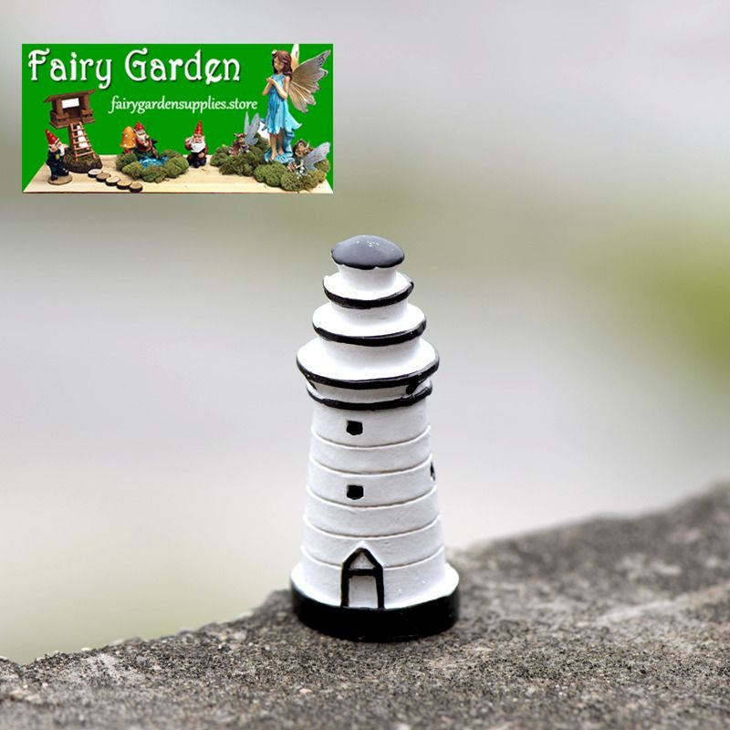 Cheap Indoor Mini Fairy Garden Supplies Resin Lighthouse Container Micro Landscape Miniature Garden Ecology Bottle Pot Bonsai Fairy Garden Ornament Small White Lighting Pagoda DIY Terrariums Fairy Garden Accessories Cheap Indoor Mini Fairy Garden Supplies Resin Lighthouse Container Micro Landscape Miniature Garden Ecology Bottle Pot Bonsai Fairy Garden Ornament Small White Lighting Pagoda Diy Terrariums Fairy Garden Accessories