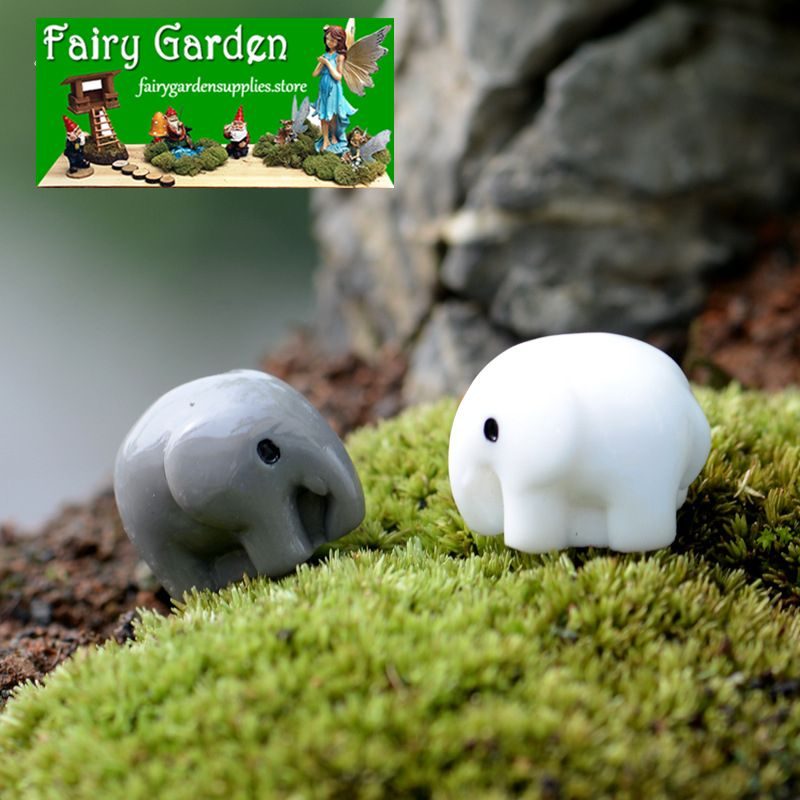 Fairy Garden Micro Landscape Miniature Garden Fairy Garden Decoration Fairy Garden Accessories Lovers Small Elephant Fleshydiydecorate Fairy Garden Decoration Fairy Garden Accessories Moss Ecology Bottle Essential