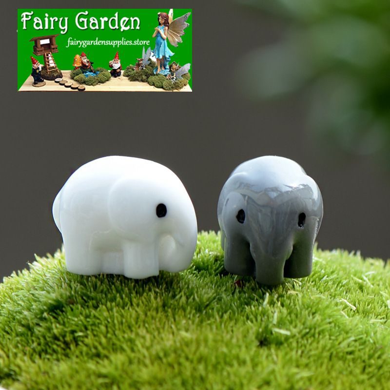 Fairy Garden Micro Landscape Miniature Garden Fairy Garden Decoration Fairy Garden Accessories Lovers Small Elephant Fleshydiydecorate Fairy Garden Decoration Fairy Garden Accessories Moss Ecology Bottle Essential