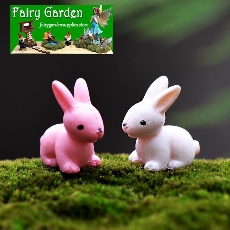 Moss Fairy Garden Rabbit Figurines Christmas Decorations For Home Flower Plant Pot Ornament Kids Toy Fairy Garden Decoration Wholesale Fairy Garden Accessories Supplies Pink White Small Bunnies Moss Fairy Garden Rabbit Figurines Christmas Decorations For Home Flower Plant Pot Ornament Kids Toy Fairy Garden Decoration Wholesale Fairy Garden Accessories Supplies Pink White Small Bunnies