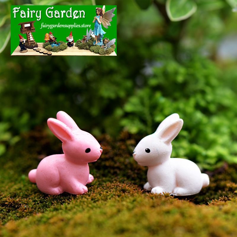 Moss Fairy Garden Rabbit Figurines Christmas Decorations For Home Flower Plant Pot Ornament Kids Toy Fairy Garden Decoration Wholesale Fairy Garden Accessories Supplies Pink White Small Bunnies Moss Fairy Garden Rabbit Figurines Christmas Decorations For Home Flower Plant Pot Ornament Kids Toy Fairy Garden Decoration Wholesale Fairy Garden Accessories Supplies Pink White Small Bunnies