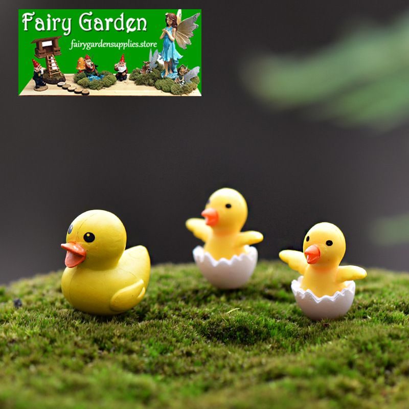 Mini Fairy Garden Duck Micro Landscape Miniature Garden Decorate Fairy Garden Decoration Fairy Garden Accessories Big Small Ducks Cute Little Yellow Duck Resin Crafts For Home Plants Mini Fairy Garden Duck Micro Landscape Miniature Garden Decorate Fairy Garden Decoration Fairy Garden Accessories Big Small Ducks Cute Little Yellow Duck Resin Crafts For Home Plants