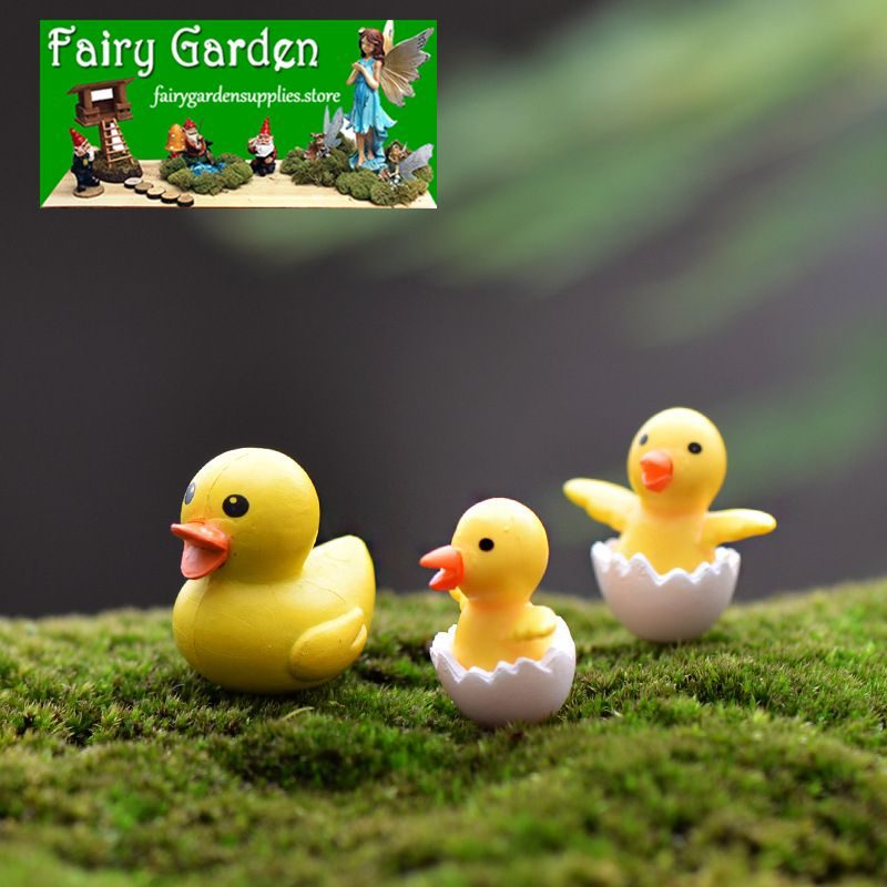 Mini Fairy Garden Duck Micro Landscape Miniature Garden Decorate Fairy Garden Decoration Fairy Garden Accessories Big Small Ducks Cute Little Yellow Duck Resin Crafts For Home Plants Mini Fairy Garden Duck Micro Landscape Miniature Garden Decorate Fairy Garden Decoration Fairy Garden Accessories Big Small Ducks Cute Little Yellow Duck Resin Crafts For Home Plants