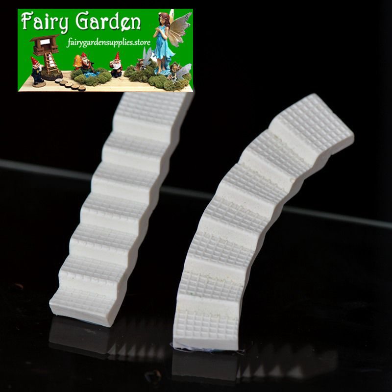 Fairy Garden Stairs Micro Landscape Miniature Fairy Garden Decoration Small Road Stairs Ladder Corridor Steps DIY ResinFairy Garden Accessories Resin Arts and Crafts Terrariums Fairy Garden Supplies Fairy Garden Stairs Micro Landscape Miniature Fairy Garden Decoration Small Road Stairs Ladder Corridor Steps Diy Resinfairy Garden Accessories Resin Arts And Crafts Terrariums Fairy Garden Supplies