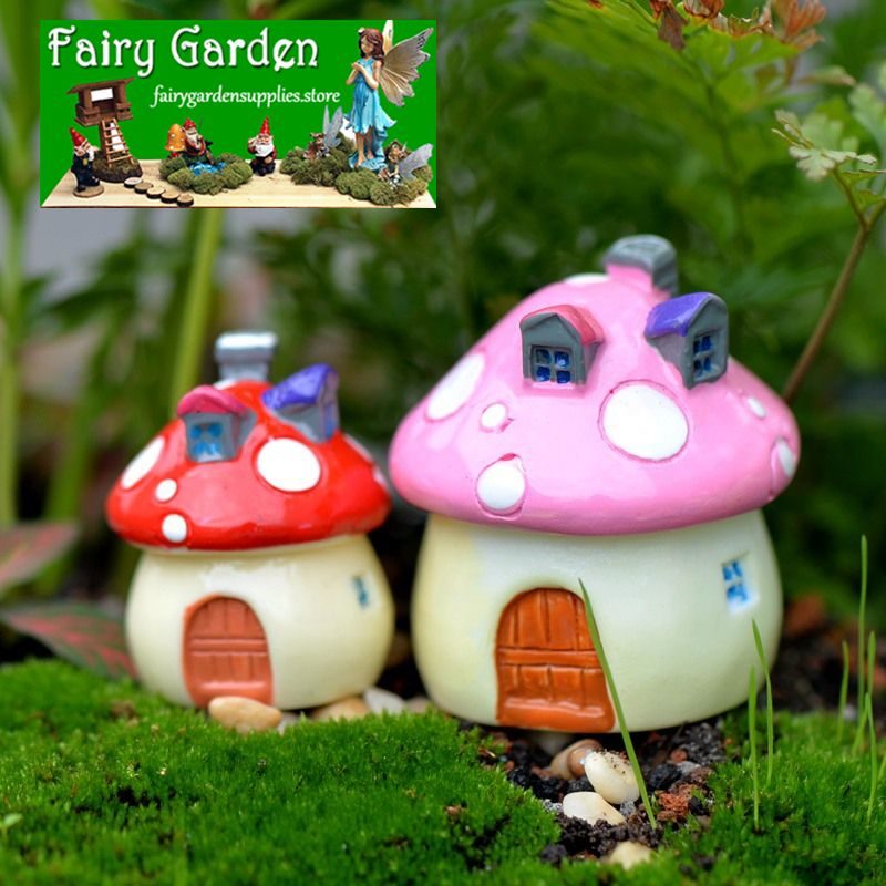 Mini Fairy Garden Mushroom House Miniature Garden Landscape Ornament Small Terrarium Fairy Garden Decoration Mediterranean Sea Style Aquarium Mushroom House Castle Resin Figurine Craft Plant Pot Fairy Garden Accessories Mini Fairy Garden Mushroom House Miniature Garden Landscape Ornament Small Terrarium Fairy Garden Decoration Mediterranean Sea Style Aquarium Mushroom House Castle Resin Figurine Craft Plant Pot Fairy Garden Accessories